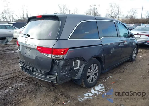 2015 Honda Odyssey Ex-L z USA, uszkodzony, nr VIN 5FNRL5H63FB027403